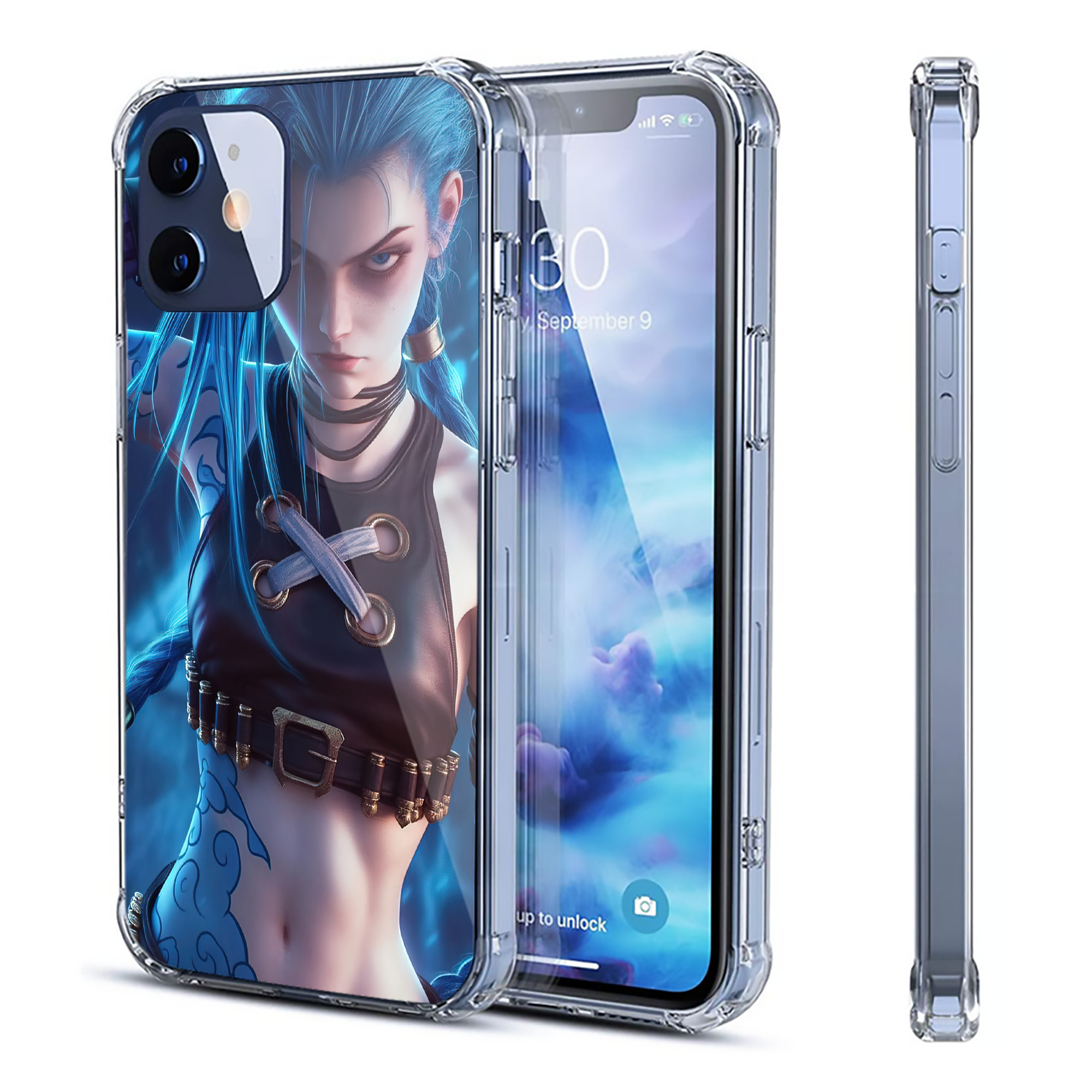 （画像用） リーグ・オブ・レジェンド League of Legends LOL 【iPhone 12シリーズ対応】透明スマホケース（クリアソフトケース）